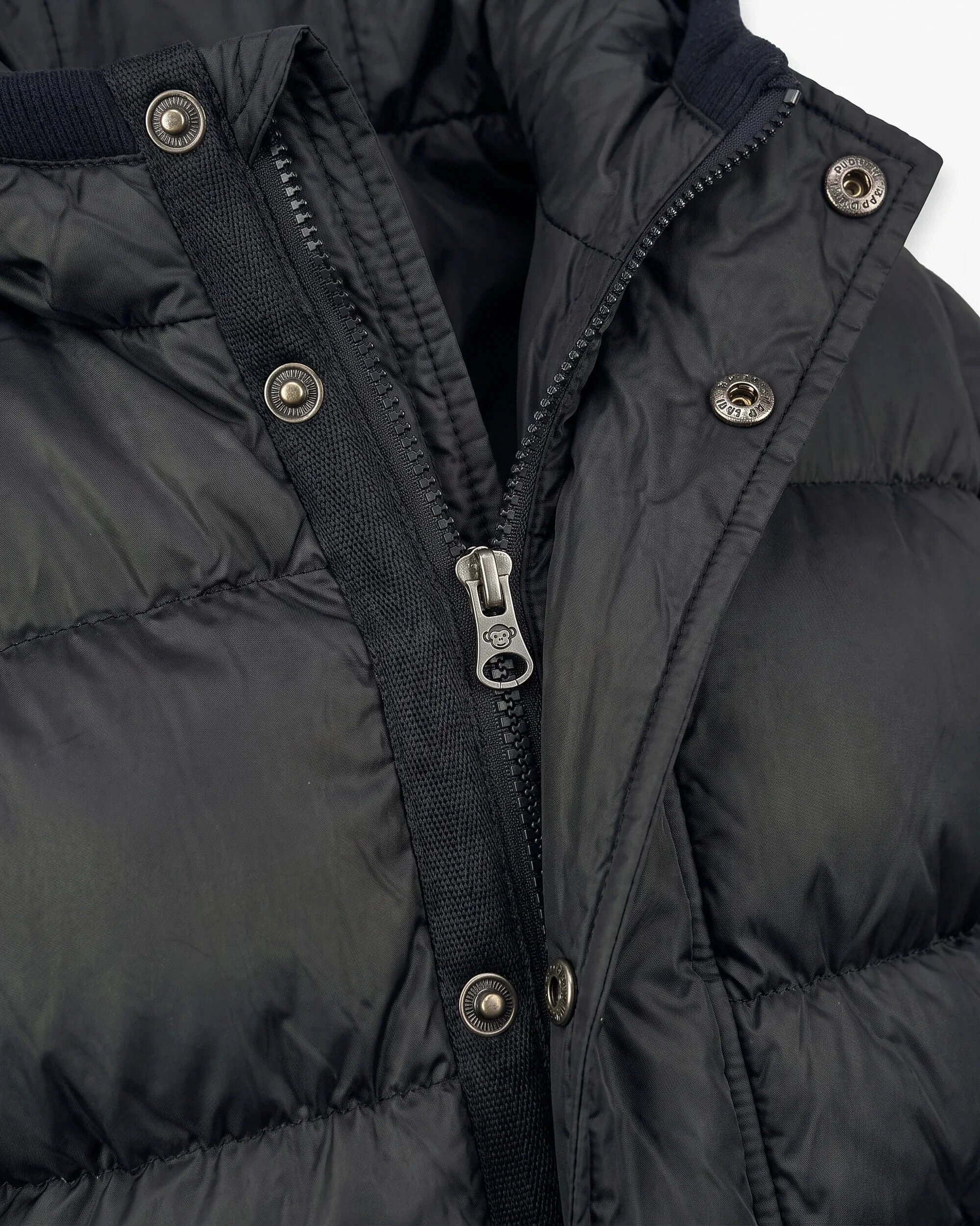 Black Puffy Coat — detail1