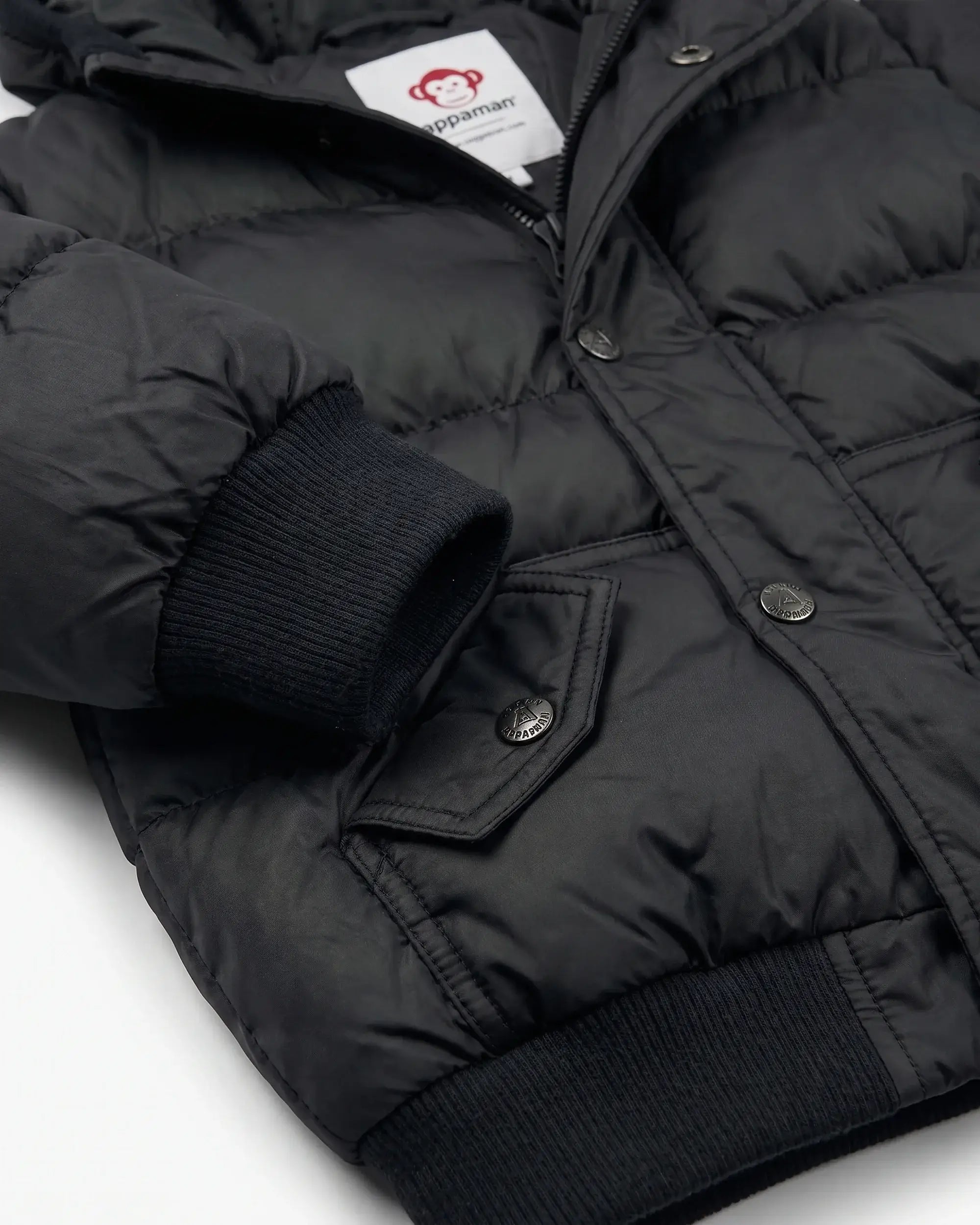 Black Puffy Coat — detail2