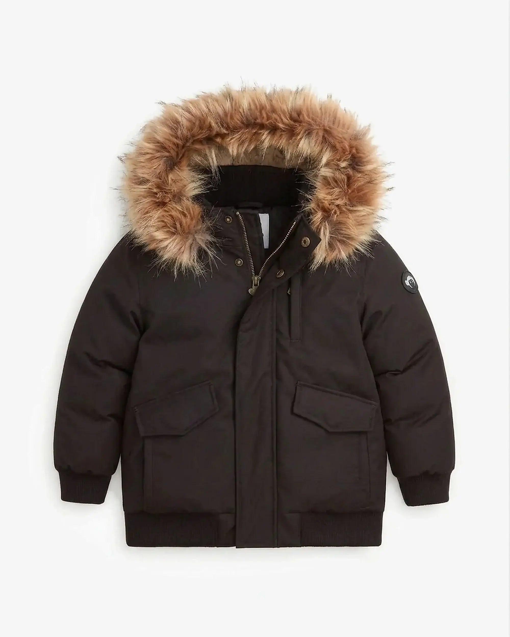 Black City Transit Coat — front