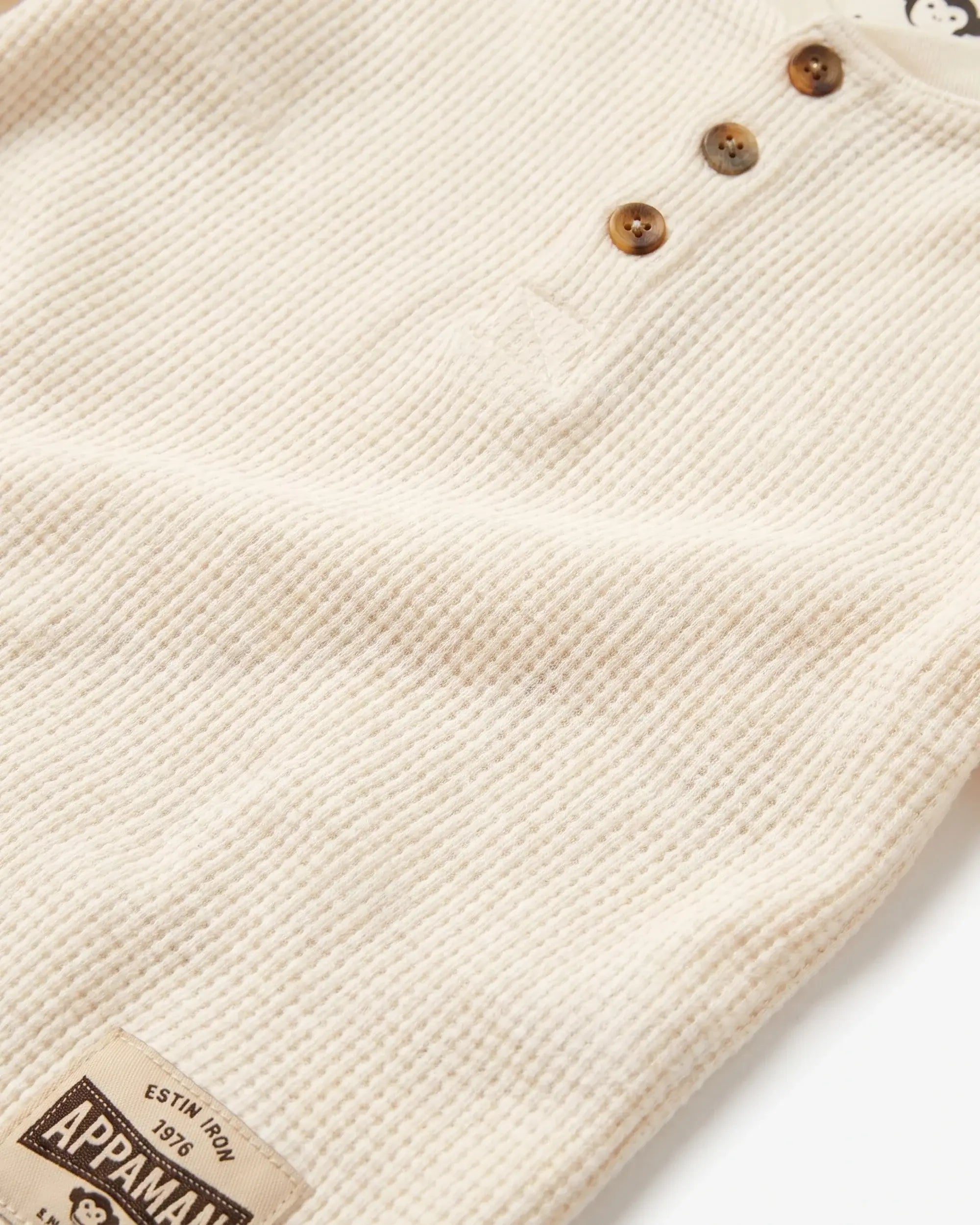 Winter White Craftsman Thermal Henley — detail2