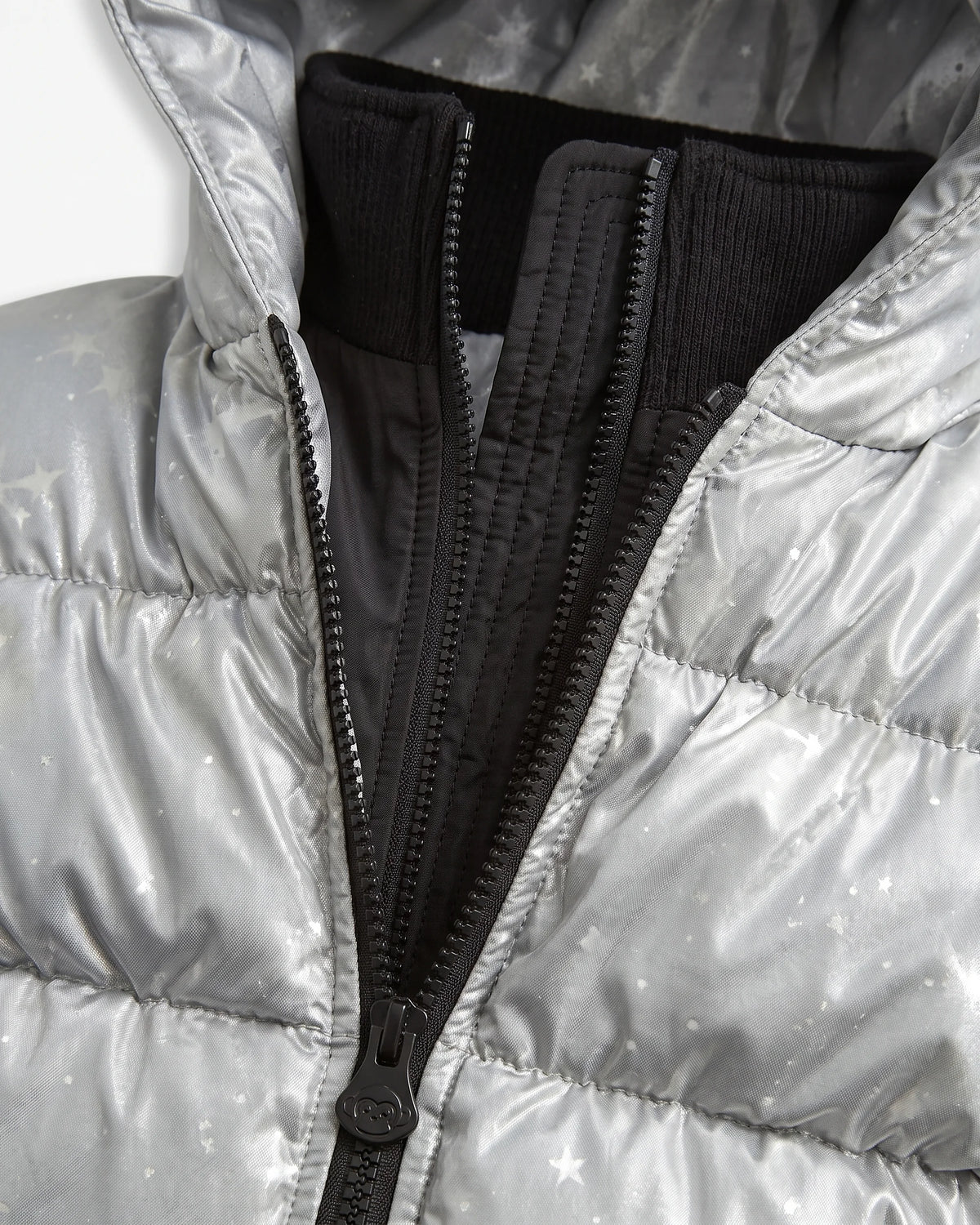 Silver Illusion Flurry Coat — detail1