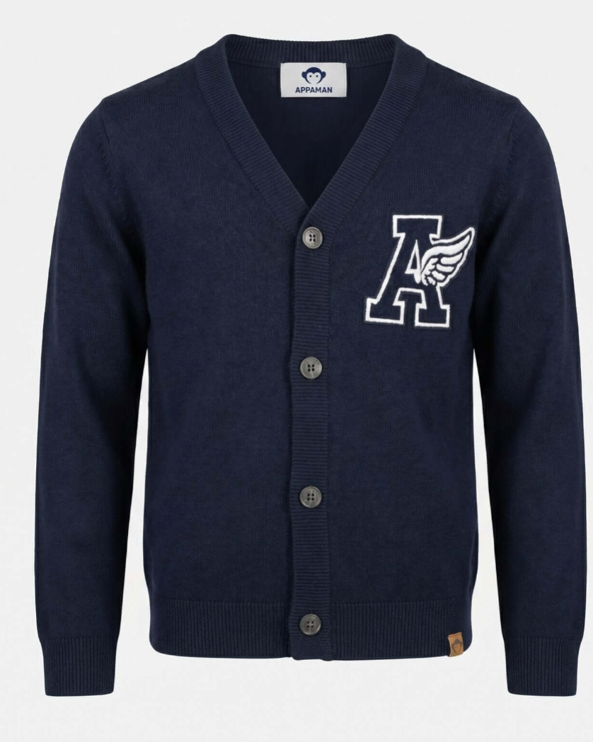 Navy Blue Obi Cardigan