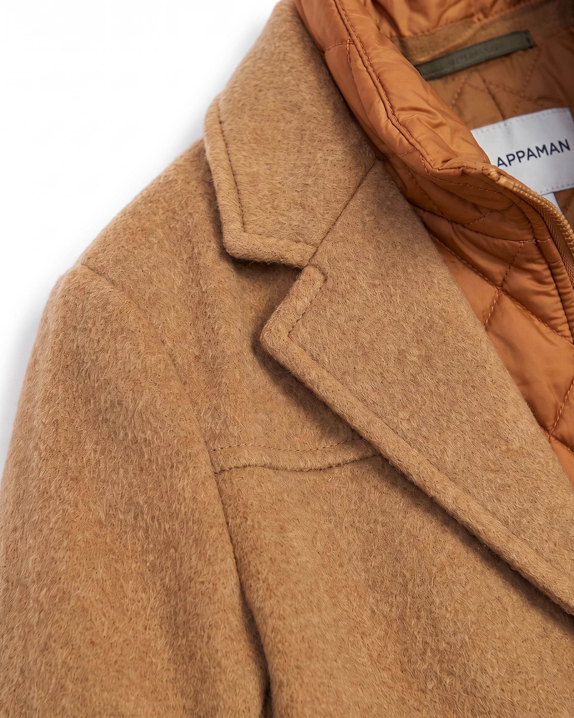 Camel New City Overcoat — detail2
