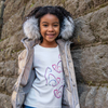 Appaman Best Quality Kids Clothing girls tops Julie Tee | White Shine