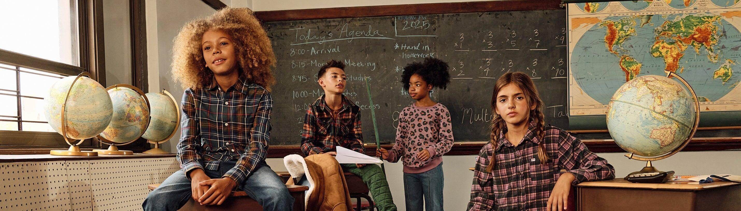 kids in school