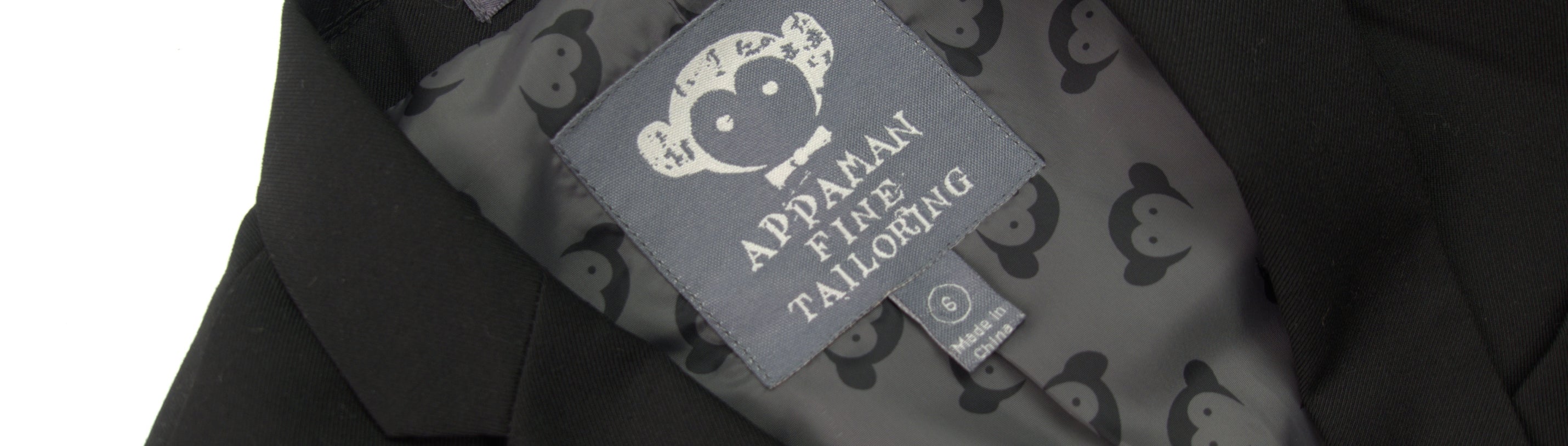 appaman black suit jacket