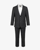 Vintage Black Mod Suit — front