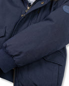 Dark Navy City Transit Coat — detail2
