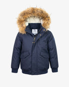 Classic Blue City Transit Coat — front