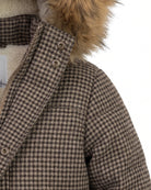 Houndstooth Denali Down Coat — detail2