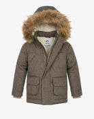 Houndstooth Denali Down Coat — front
