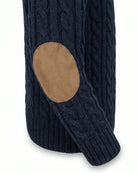 Navy Blue Fisherman Sweater — detail1