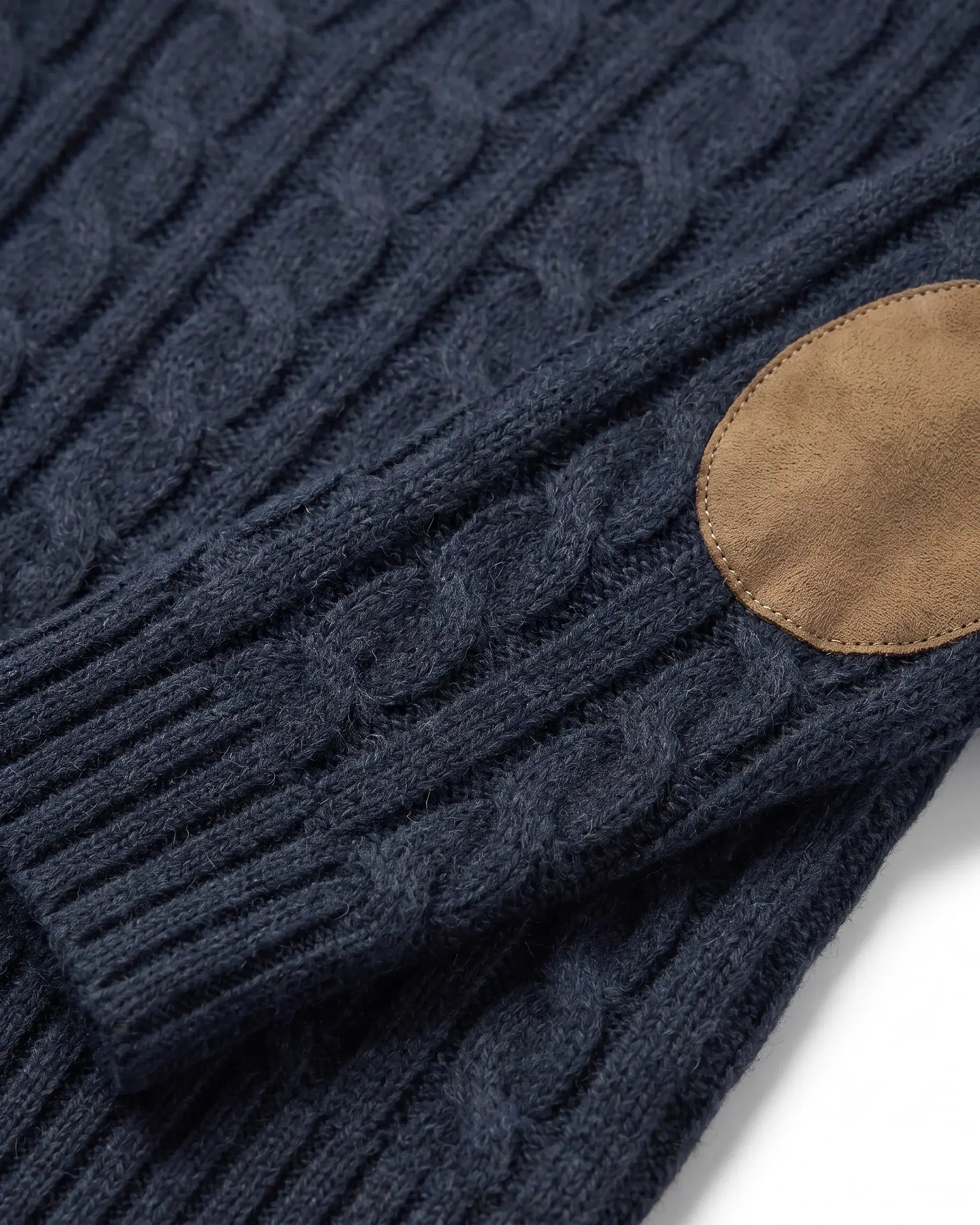 Navy Blue Fisherman Sweater — detail2