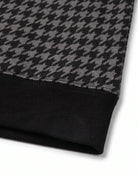 Black Houndstooth Revel Crewneck — detail1
