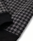 Black Houndstooth Revel Crewneck — detail2