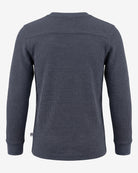 Washed Indigo Craftsman Thermal Henley — back