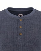 Washed Indigo Craftsman Thermal Henley — detail1