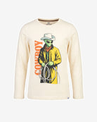 Alien Graphic Long Sleeve Tee — front