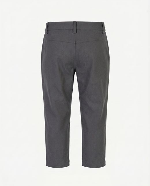 Gray pants on a white background