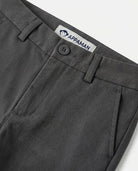 Gray pants with a visible Appaman label on a white background
