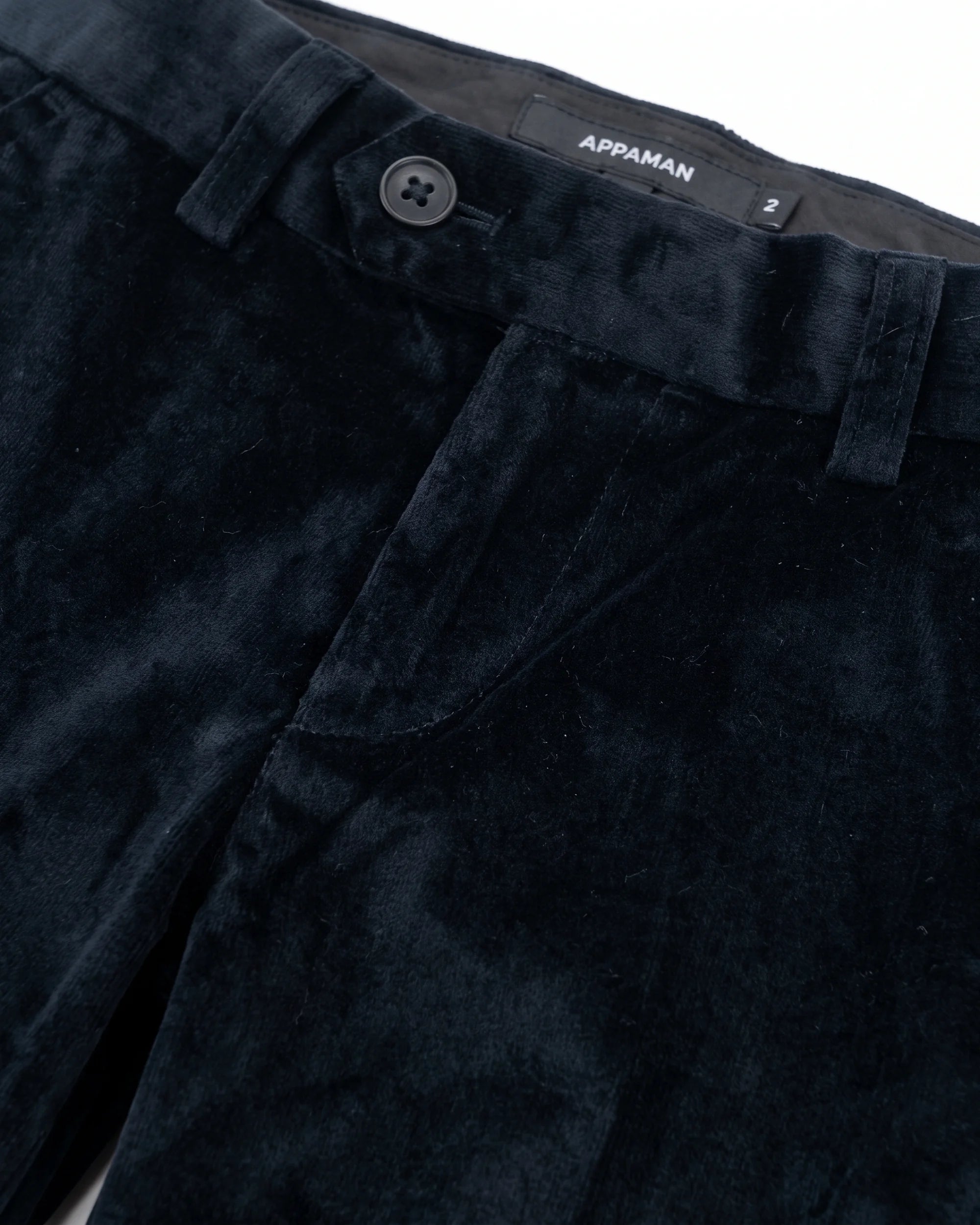 Black Velvet Suit Pants — detail2