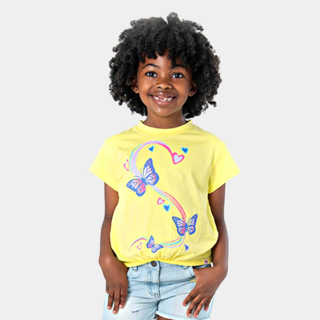 Girl Wearing A Girls Graphic Tee from Appaman Kids Clothes