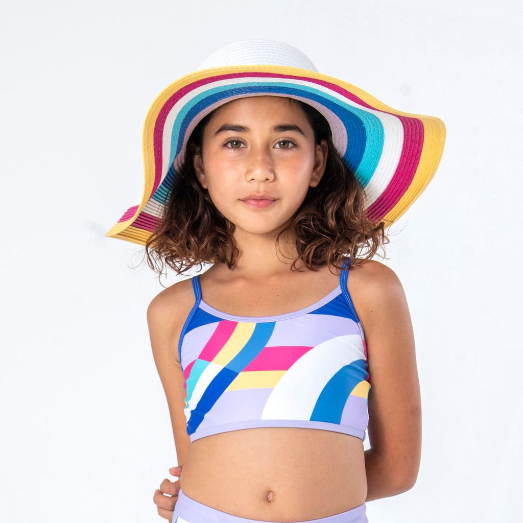 Girl Wearing Girls Accessories and Girls Hat from Appaman Kids Clothes