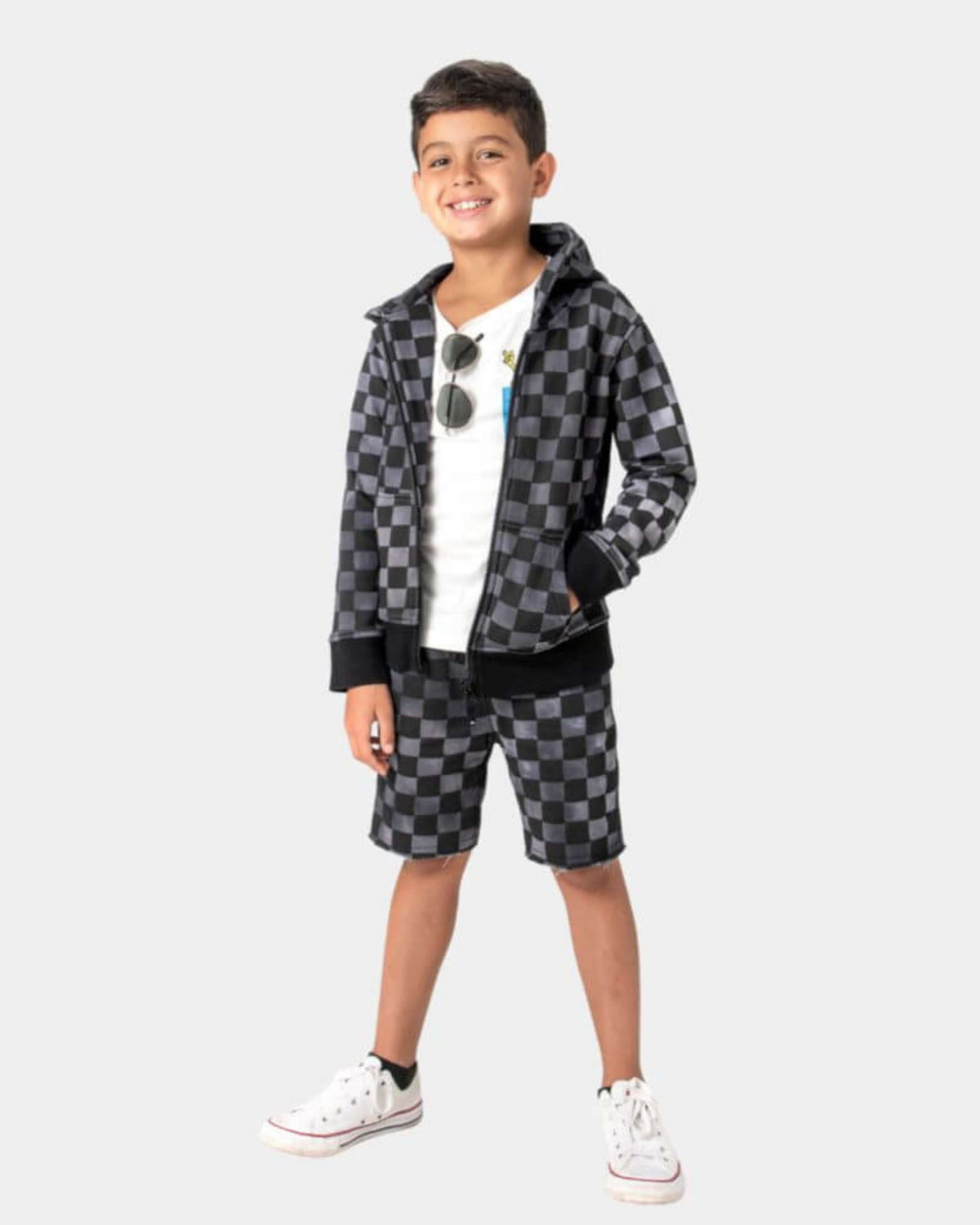 Check Camp Shorts – alternate view 2