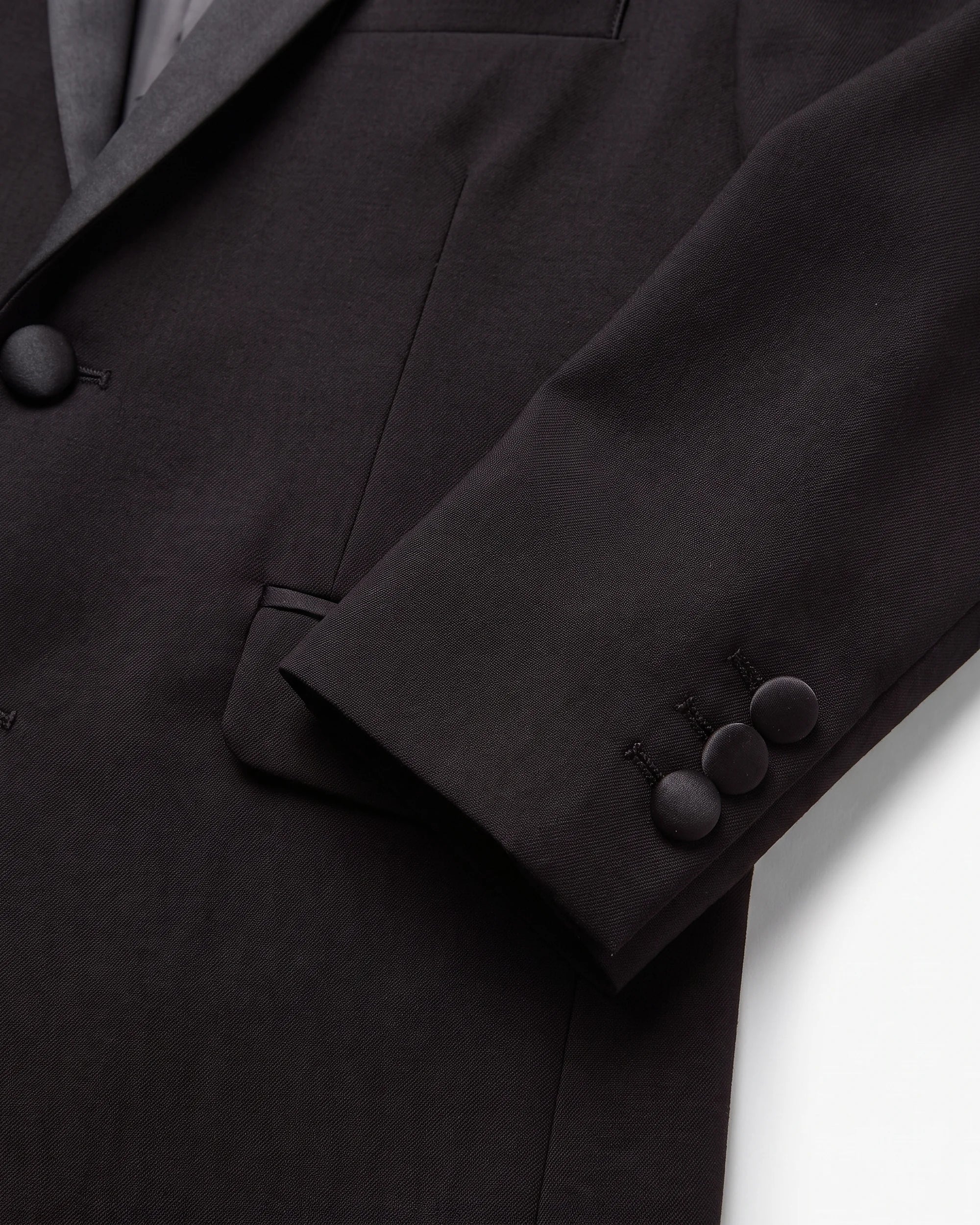 Black Tuxedo Suit Jacket — detail1