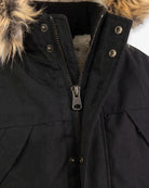 Black Denali Down Coat — detail1