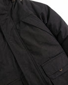 Black Denali Down Coat — detail2