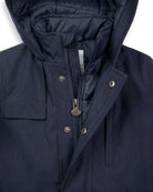 Navy Blue Urban Gotham Coat — detail1