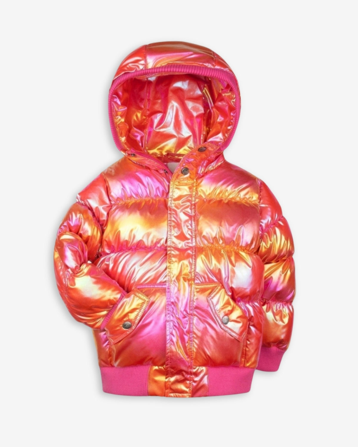 Citrus Sparkle Puffy Coat Citrus Sparkle 2T