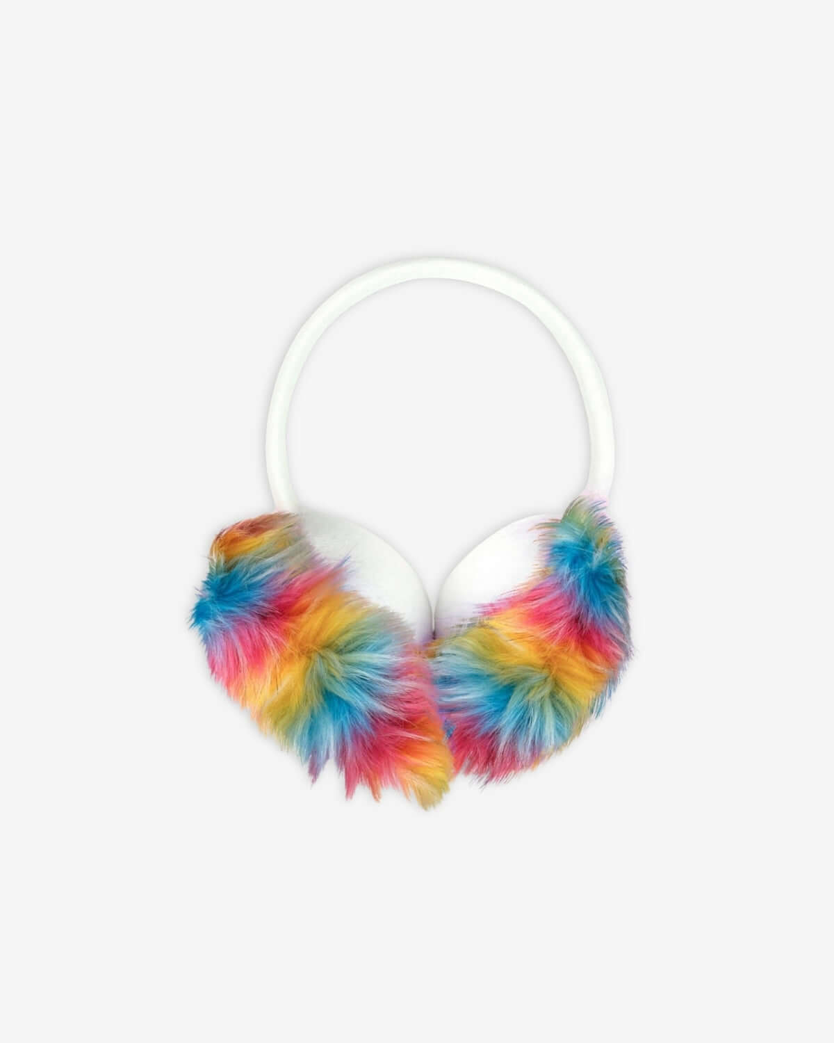 Vibrant Multicolor Faux Fur Earmuffs Dyeing Earmuffs: Faux Fur Effect with DyeMore | TikTok main image 2