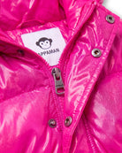 Pink Glitter Puffy Coat — detail1