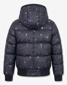Starbursts Puffy Coat — back