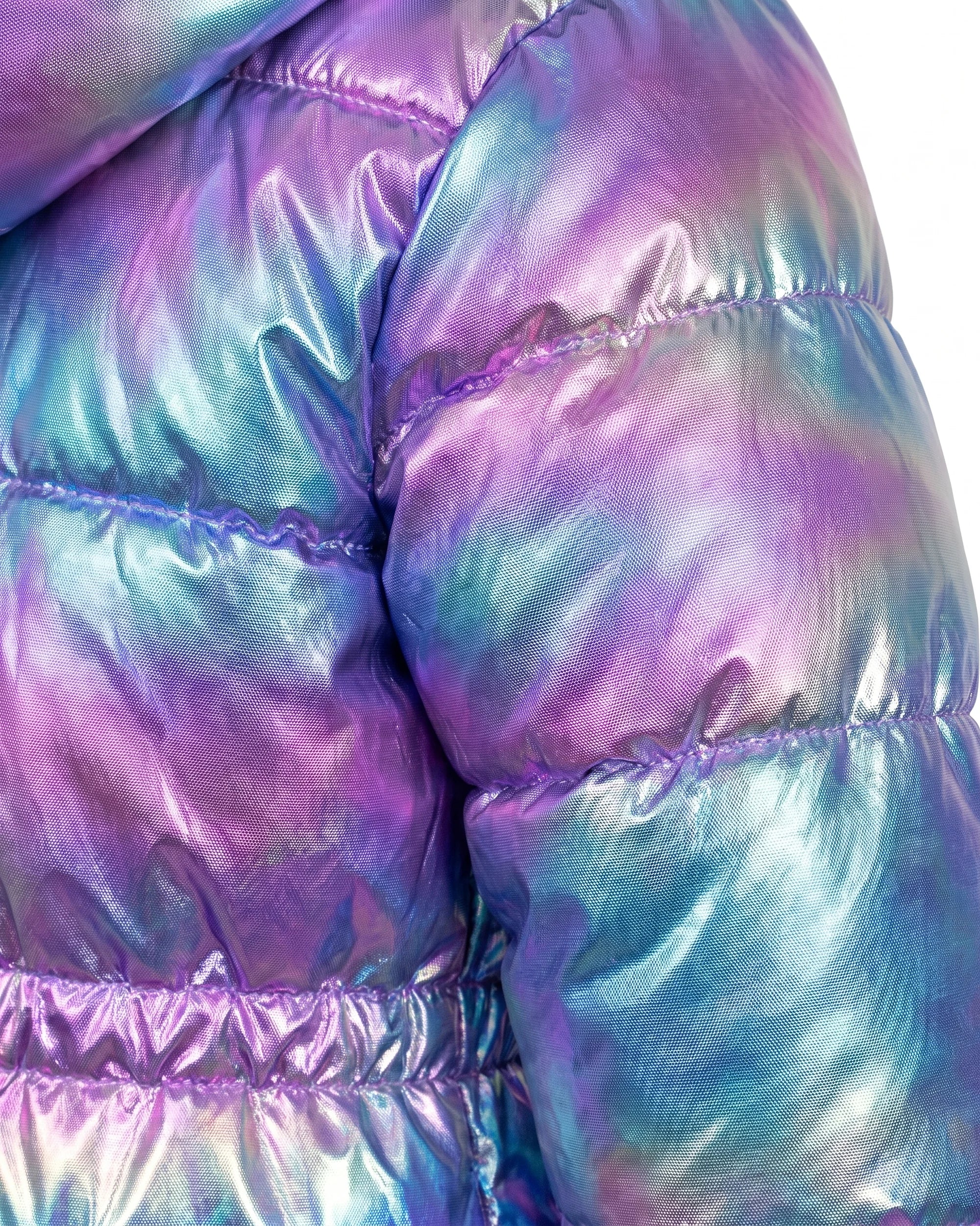 Alexandrite Middie Puffer Coat — detail2