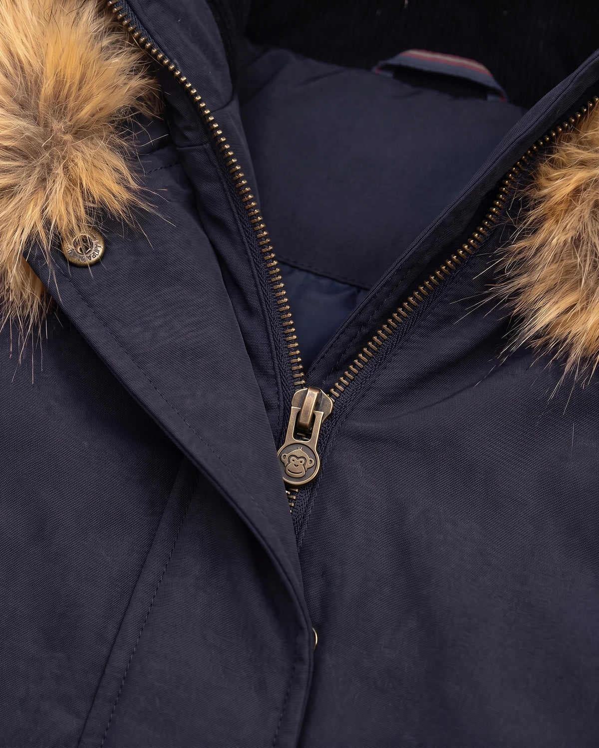 Black Shawl Long Coat — detail1