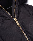 Novelty Black Nova Long Coat — detail1