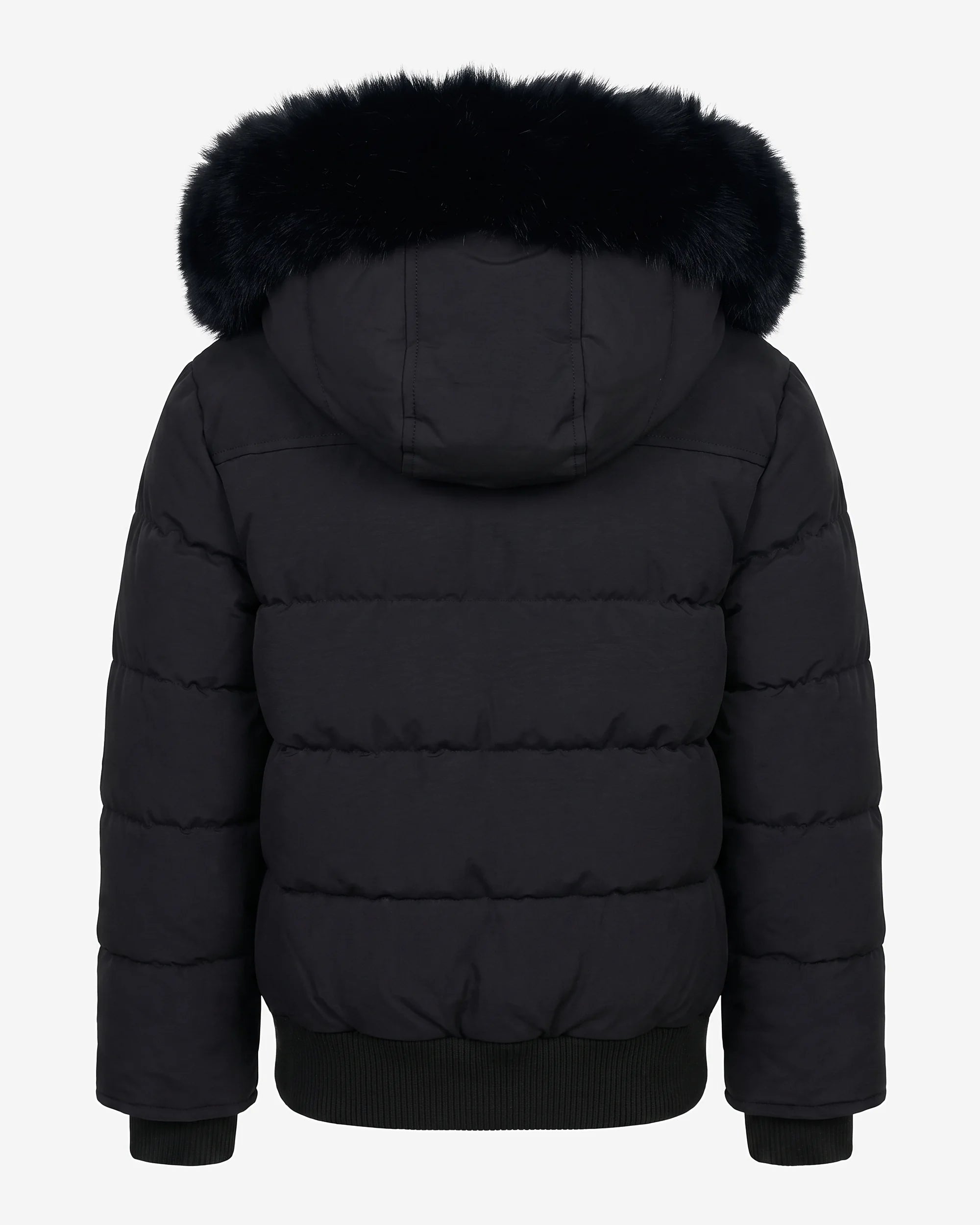 Kyla Puffer Coat | Black — back