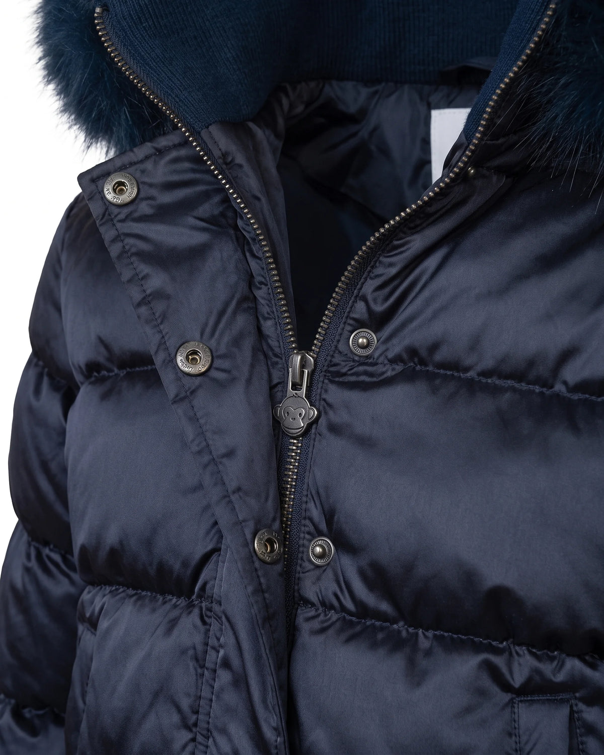 Sapphire Glow Kyla Puffer Coat — detail1