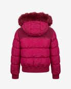 Rose Quartz Kyla Puffer Coat — back