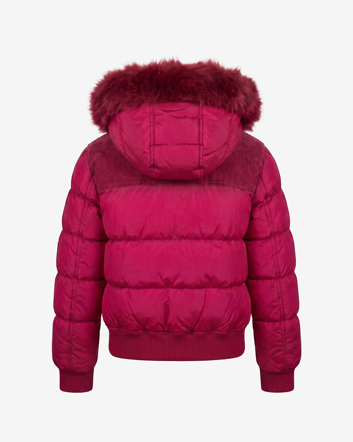Rose Quartz Kyla Puffer Coat — back