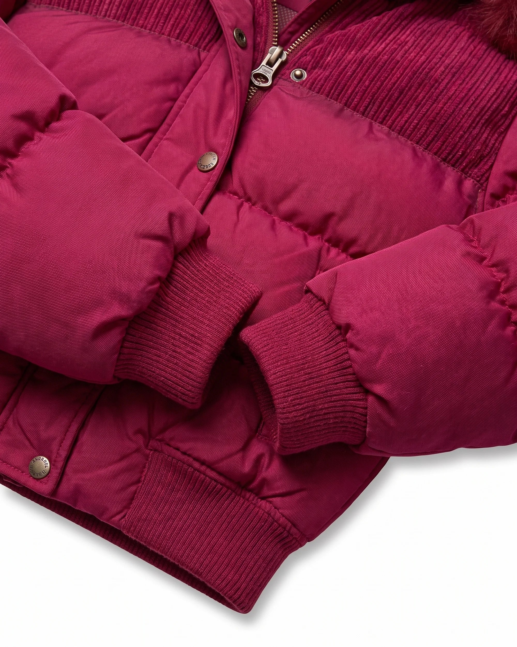 Rose Quartz Kyla Puffer Coat — detail2