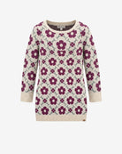 Beige Maya Sweater Dress — front