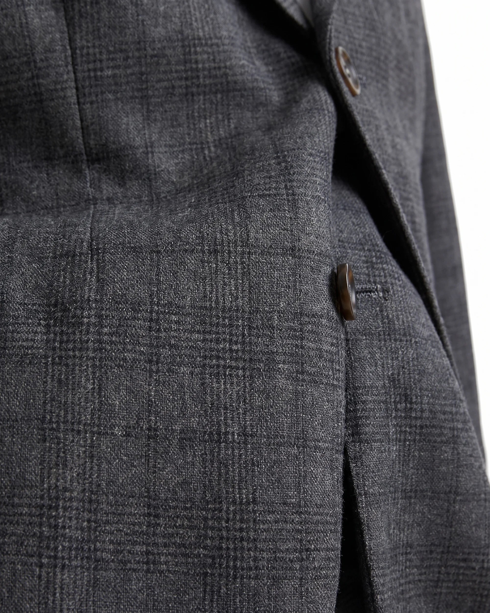 Gentleman's Plaid Stretchy Mod Suit — detail2