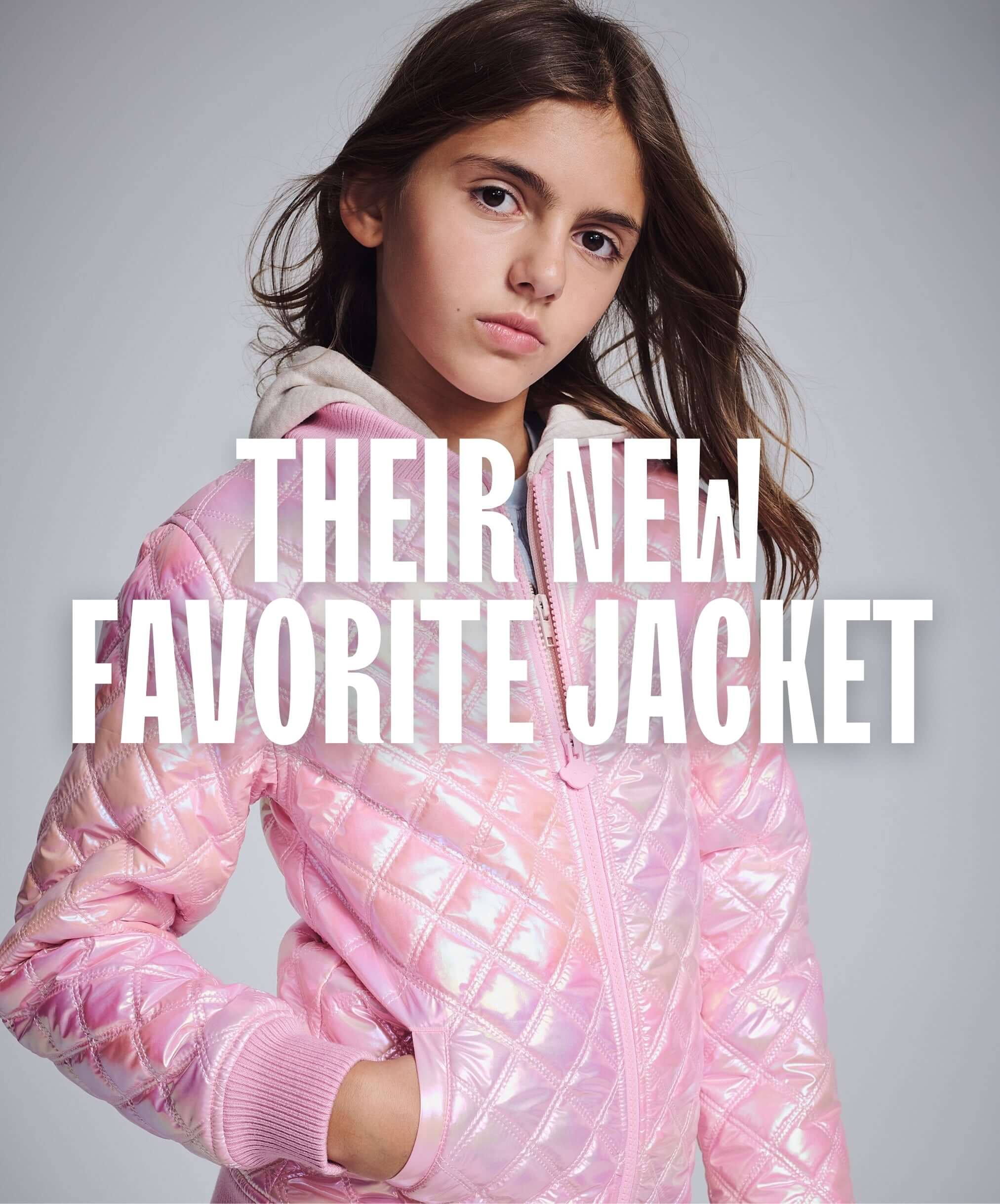 Girls Pink Bomber Jacket | Appaman