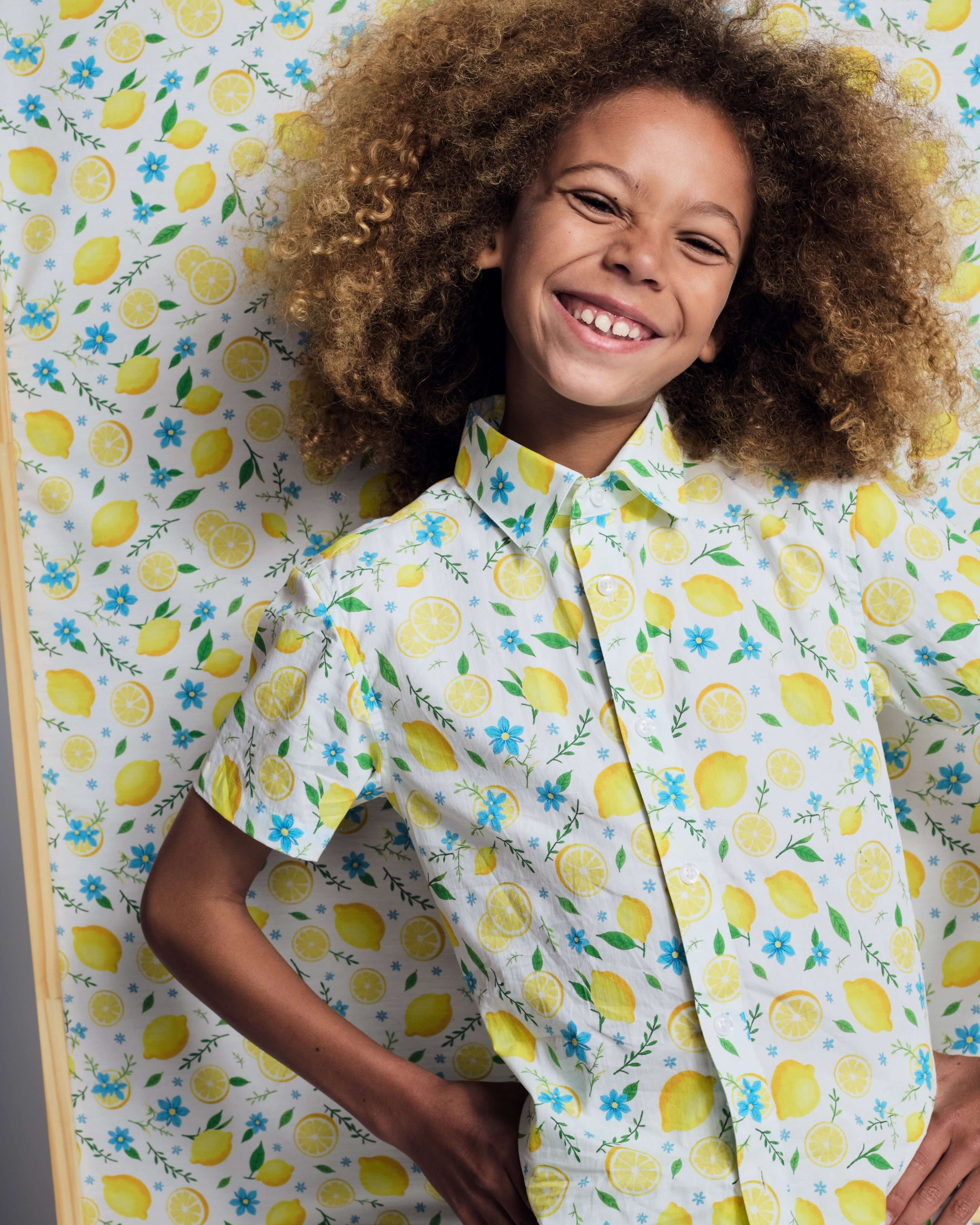 Boys Lemon Button Down | Appaman