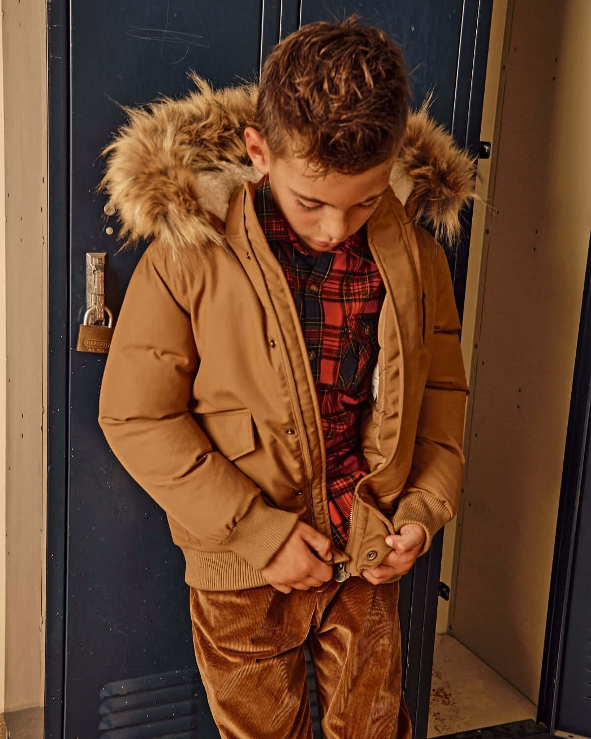 Boys Tan Winter Coat | Appaman