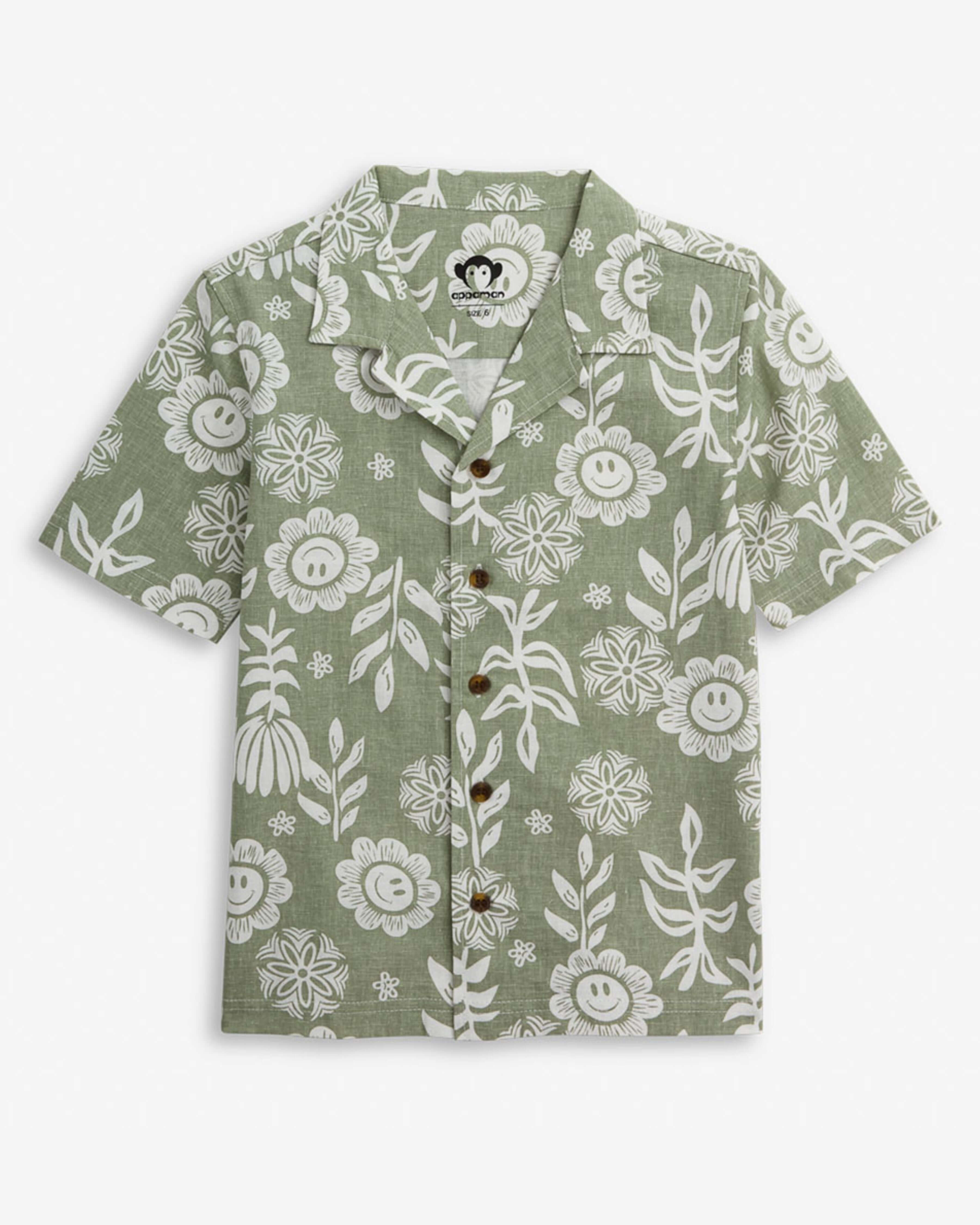 Boys Linen Sage Button Down | Appaman